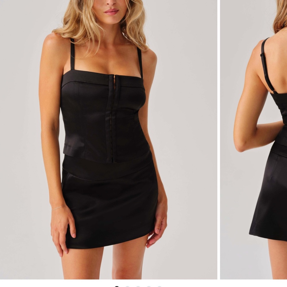 Leman Mercer Corset Top and Skirt